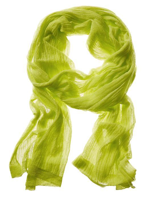 Banana Republic Organza Scarf Size One Size - Electric Shock