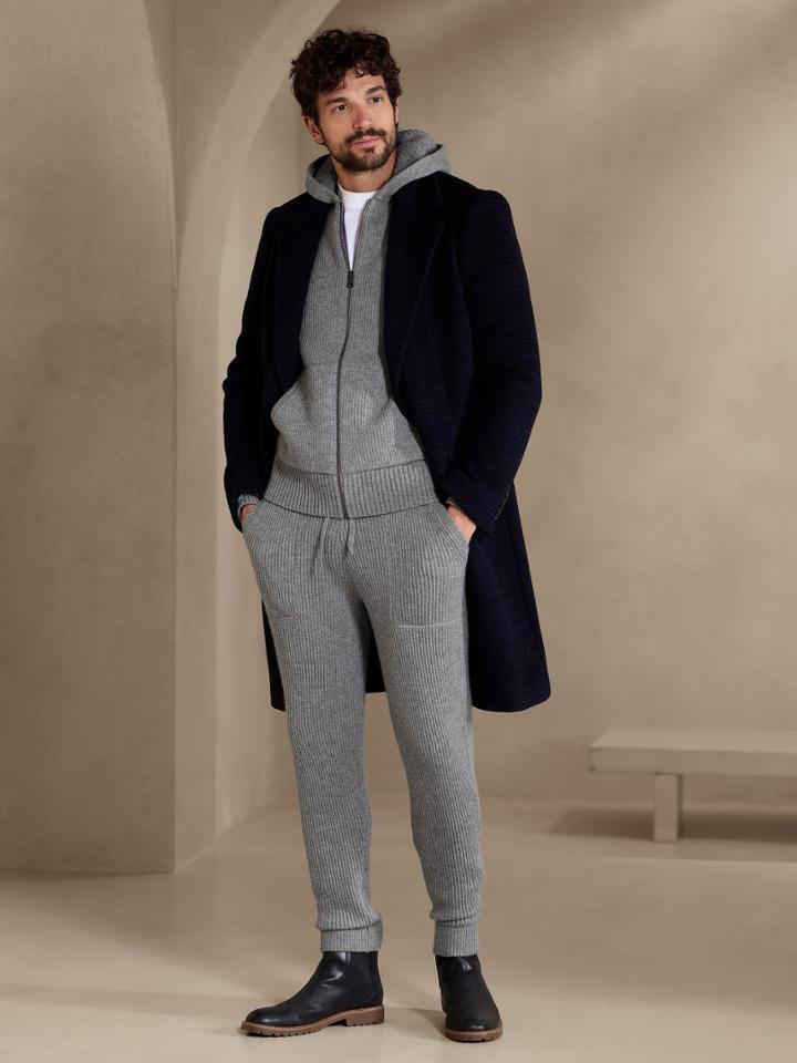 Merino-cashmere Jogger
