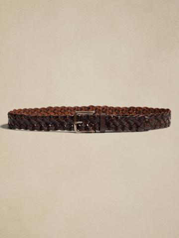 Nestor Braided Leather Belt