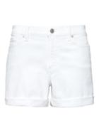 Banana Republic Womens Petite Roll-up White 6 Denim Short White Denim Size 4