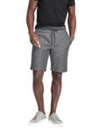 Banana Republic Mens Drawstring Cotton Short - Gray Sky