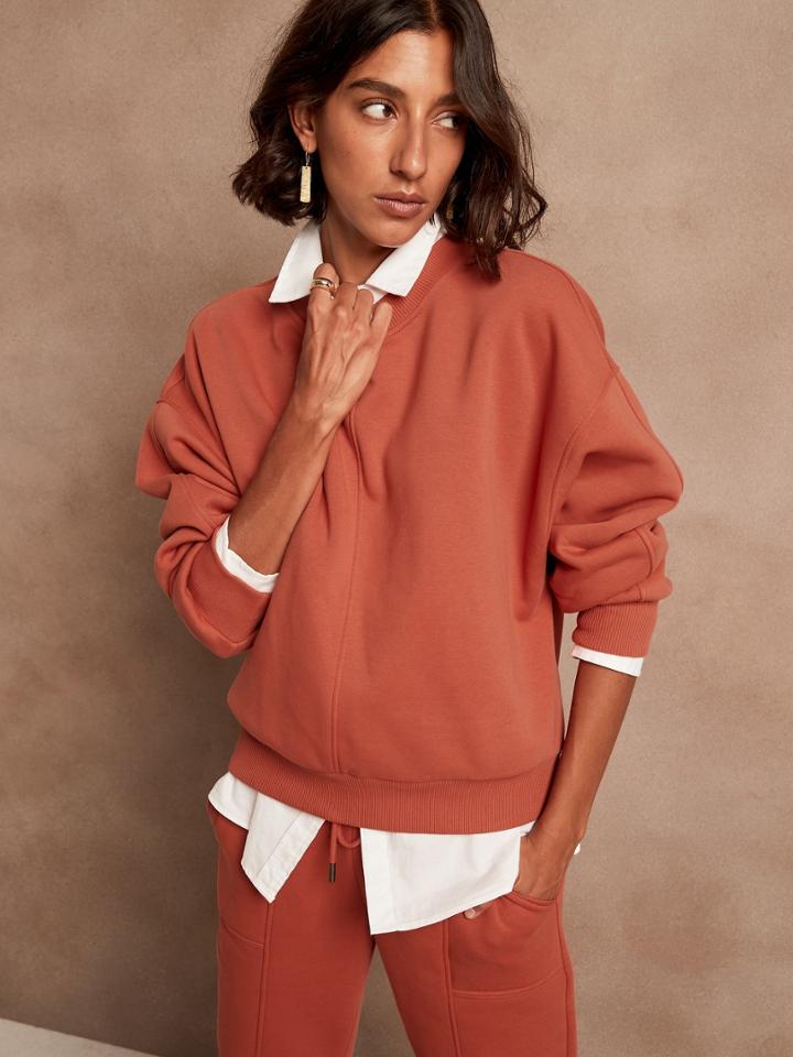 Petite Cloud Fleece Sweatshirt