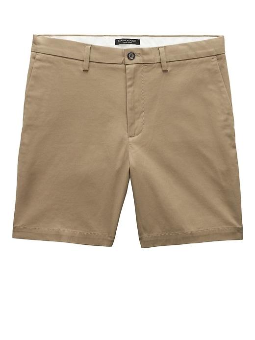 Banana Republic Mens 7 Stretch-cotton Aiden Slim Short Acorn Size 38w