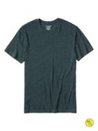 Banana Republic Mens Factory Fitted Crew Neck Tee Size Xl - Campus Green