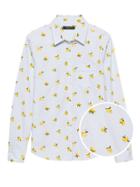Banana Republic Quinn Straight-fit Lemon Print Shirt