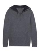 Banana Republic Mens Textured Half-zip Sweater Hoodie With Coolmax Technology Blue Size S