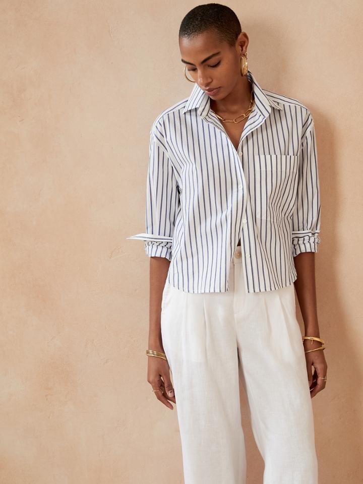 The Boxy Cropped Shirt