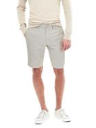 Banana Republic Mens Aiden Slim Twill Linen Short Size 28w - Natural Multi