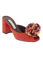 Banana Republic Womens Eugenia Kim   Tilly Heel Red Size 6