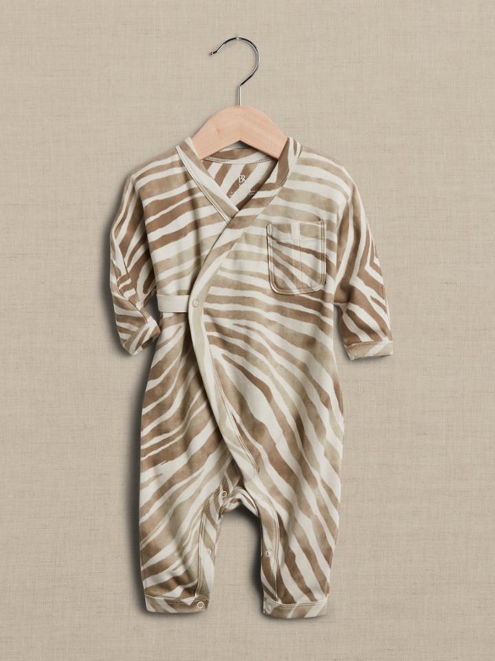 Essential Supima Wrap One-piece For Baby