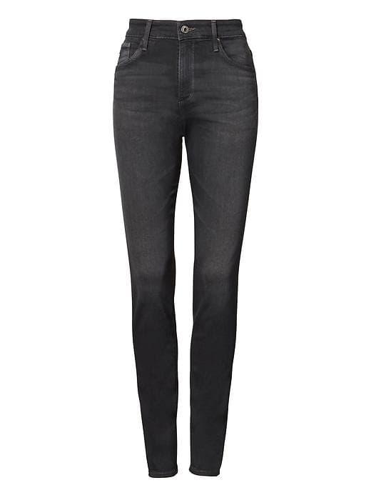 Banana Republic Womens Ag Jeans   Farrah Skinny Jean Gray Mist Size 26