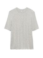 Banana Republic Womens Stretch-modal Crew-neck T-shirt Gray Size L