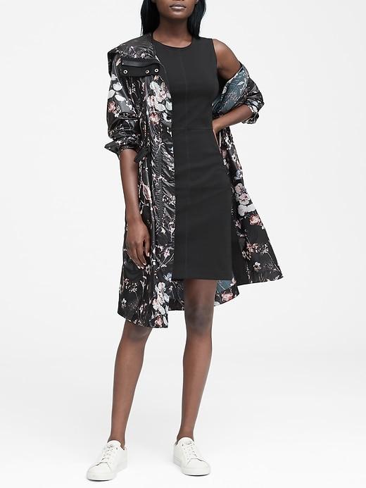 Banana Republic Soft-lined Ponte Mini Dress