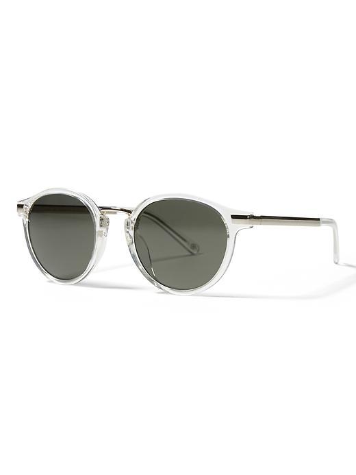 Banana Republic Evan Sunglasses Size One Size - Crystal
