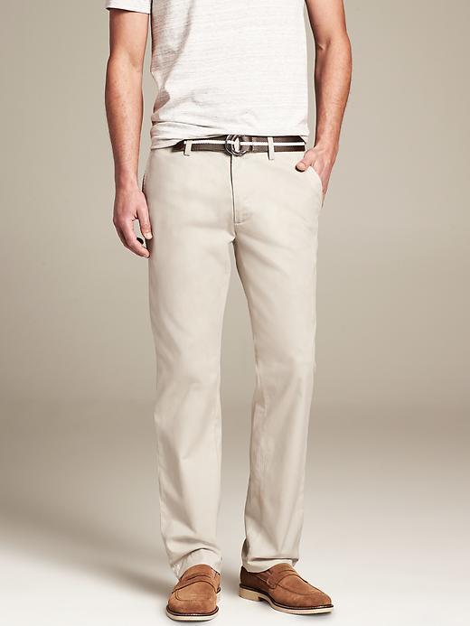Banana Republic Emerson Vintage Straight Fit Chino - New Stone
