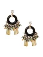 Banana Republic Artisan Mixed Media Chandelier Earring Size One Size - Multi