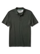 Banana Republic Luxe Touch Polo Size L Tall - Olive Branch