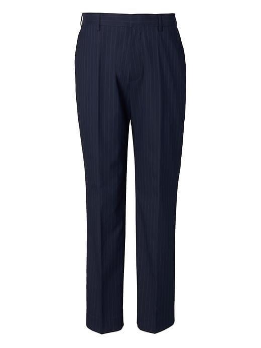 Banana Republic Standard Non-iron Stretch Stripe Pant