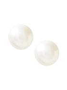 Banana Republic Womens Freshwater Pearl Stud Earring - White