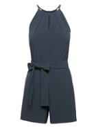 Banana Republic Womens Life In Motion Performance Stretch Romper Navy Size 20