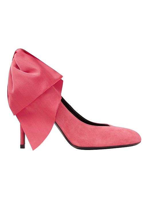 Banana Republic Womens Eugenia Kim   Elsa Bow Heel Hot Pink Size 39