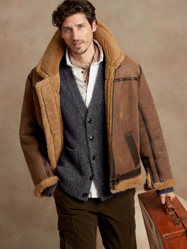 Fuzzy Cardigan Sweater