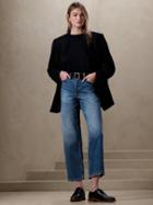 Ultra High-rise Wide-leg Crop Jean