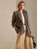 Herringbone Captain's Blazer