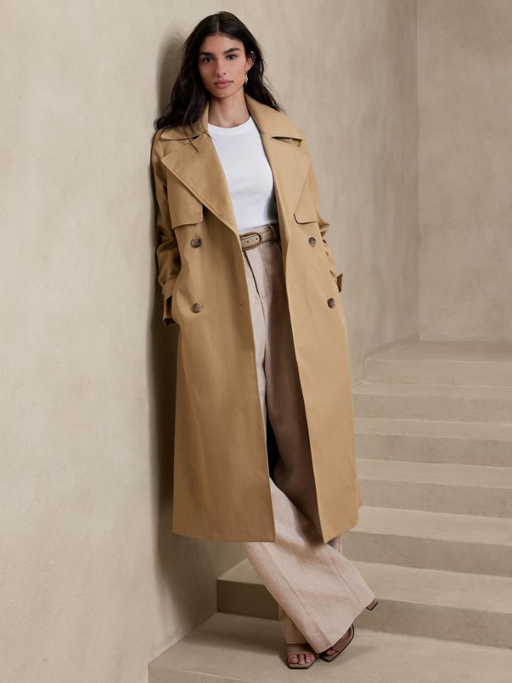 Rio Bonded Trench Coat