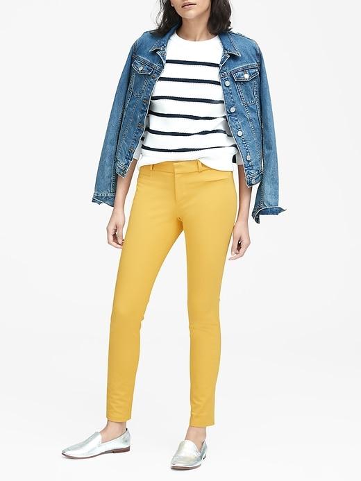 Banana Republic Petite Sloan Skinny-fit Heavy Weight Ankle Pant