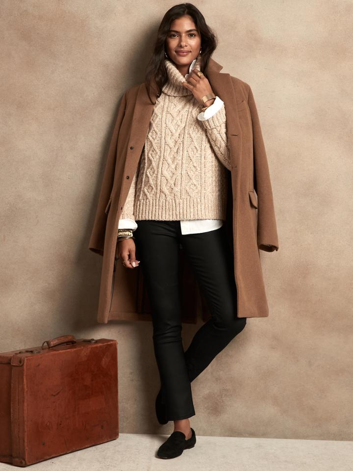 The Petite Slim Coated Jean