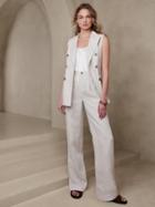 Palma Wide-leg Linen Pant