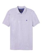 Banana Republic Slim Pique Polo - Purple Lotus