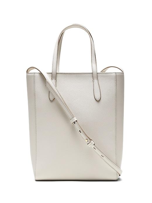 Banana Republic Womens Mini Tote Eggshell Beige Size One Size