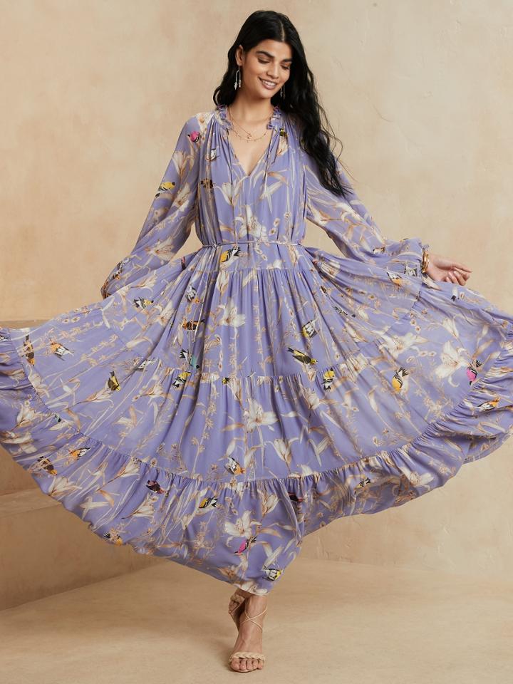 Tiered Maxi Dress