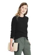 Banana Republic Merino Crew Sweater - Black