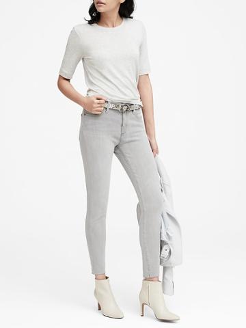 Banana Republic Petite High-rise Skinny Ankle Jean