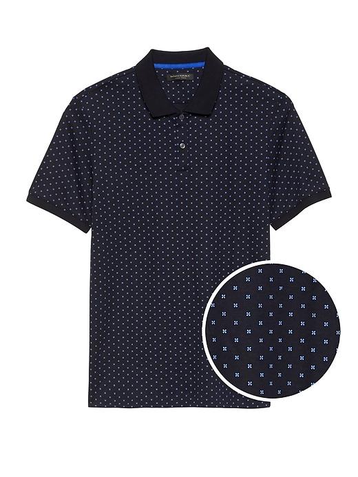 Banana Republic Luxury-touch Printed Polo