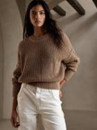 Tiernan Relaxed Chunky Cotton Sweater