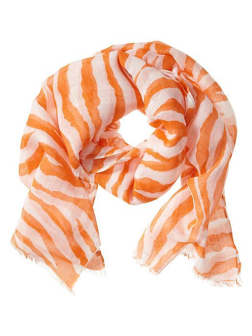 Banana Republic Dianne Zebra Scarf