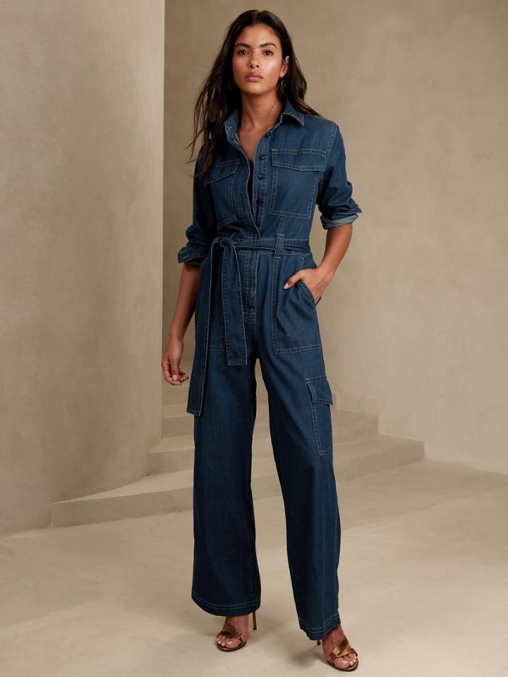 Saldo Denim Jumpsuit