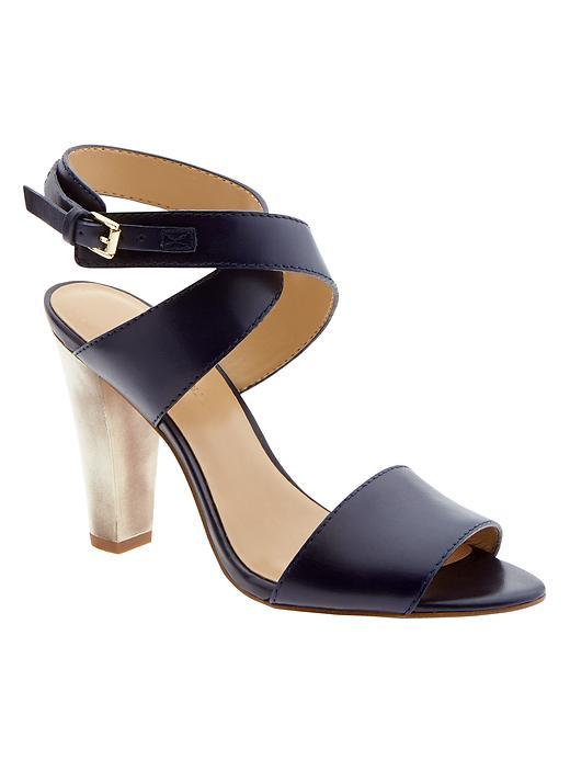 Banana Republic Samanda Heeled Sandal Size 10 - Marine