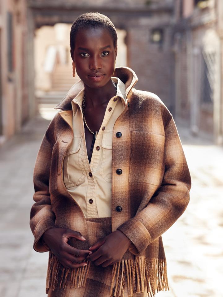 Petite Stella Reversible Shirt Jacket