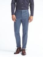 Banana Republic Mens Mason Tapered Rapid Movement Chino - Blue Shadow