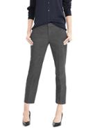 Banana Republic Womens Avery Fit Luxe Brushed Twill Ankle Pant - Dark Charcoal