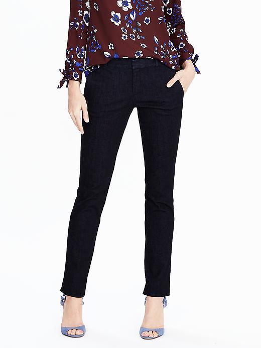 Banana Republic Ryan Fit Denim Pant Size 0 Petite - Rinse