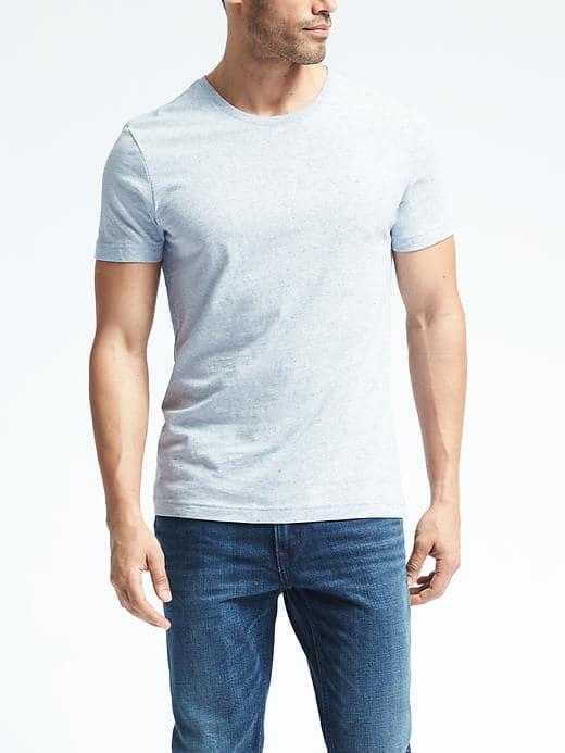 Banana Republic Soft Wash Tee - Riverrock Blue