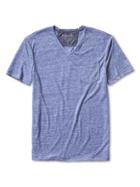 Banana Republic Mens Vintage Vee Pocket Tee Size L - Blue Dusk