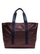 Banana Republic Mens Two-tone Large Tote Bag Burgundy Red Size One Size