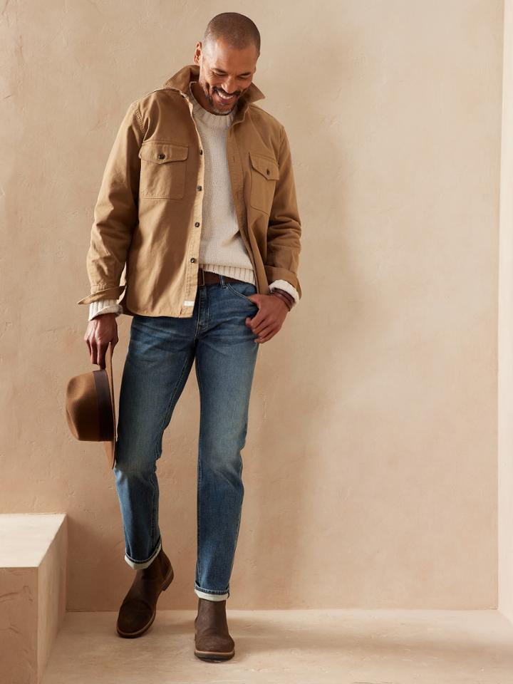 Straight Organic Cotton Jean